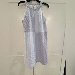 Vineyard Vines seersucker halter dress